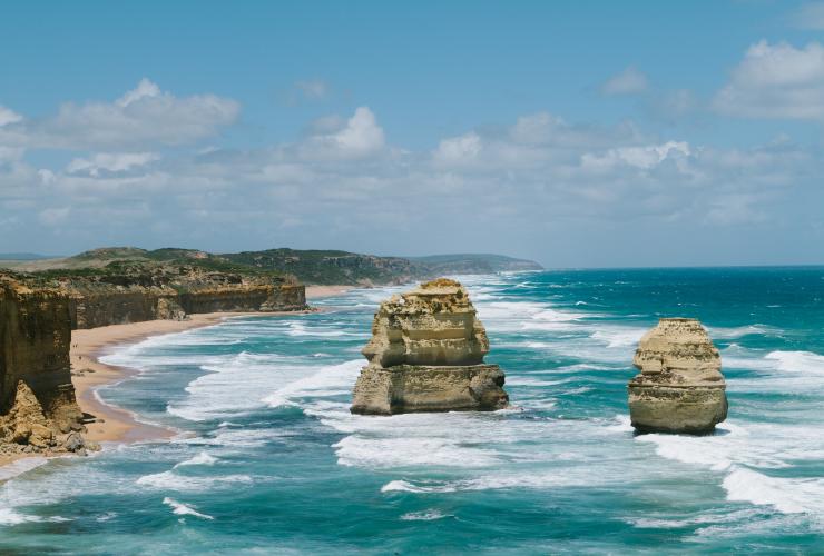 維多利亞州（Victoria）大洋路（Twelve Apostles）的十二門徒石（Great Ocean Road）©Roberto Seba