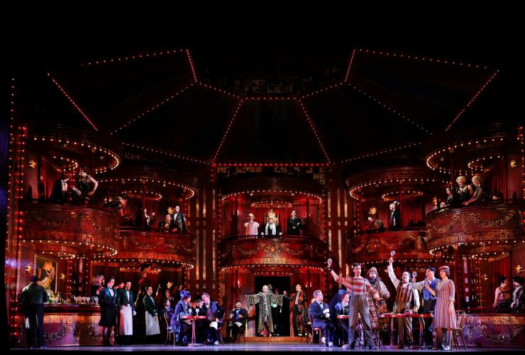 在新南威爾士州（New South Wales）悉尼（Sydney）的Opera Australia: Star at the Sydney Opera House©Jeff Busby