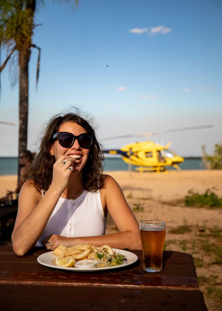 北領地（Northern Territory）達爾文的Airborne Solutions Heli Pub Crawl直升機蒲吧遊體驗©Liam Neal