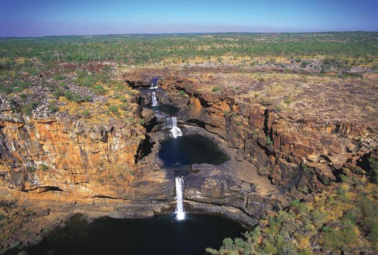 西澳州米切爾河國家公園（Mitchell River National Park）的米切爾瀑布©西澳州旅遊局