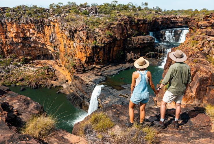 西澳州（Western Australia）東金伯利（East Kimberley）的米切爾瀑布©澳洲旅遊局