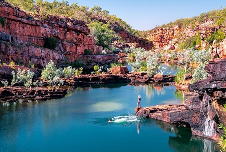 西澳州金伯利的曼寧峽谷（Manning Gorge）©CJ Maddock