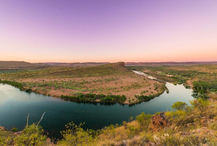 西澳州埃爾奎斯特荒野公園（El Questro Wilderness Park）的布蘭可觀景點（Branco′s Lookout）©Mia Glastonbury