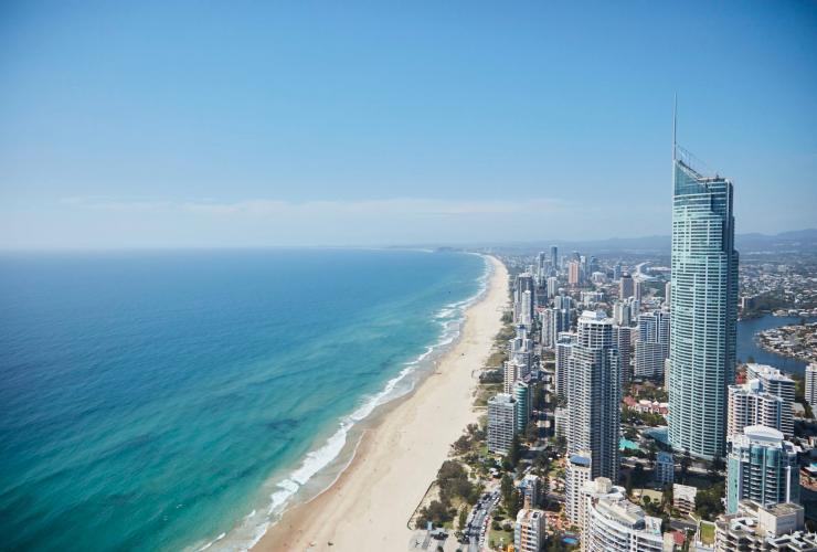 昆士蘭州黃金海岸的滑浪者天堂（Surfers Paradise）©昆士蘭旅遊及活動推廣局