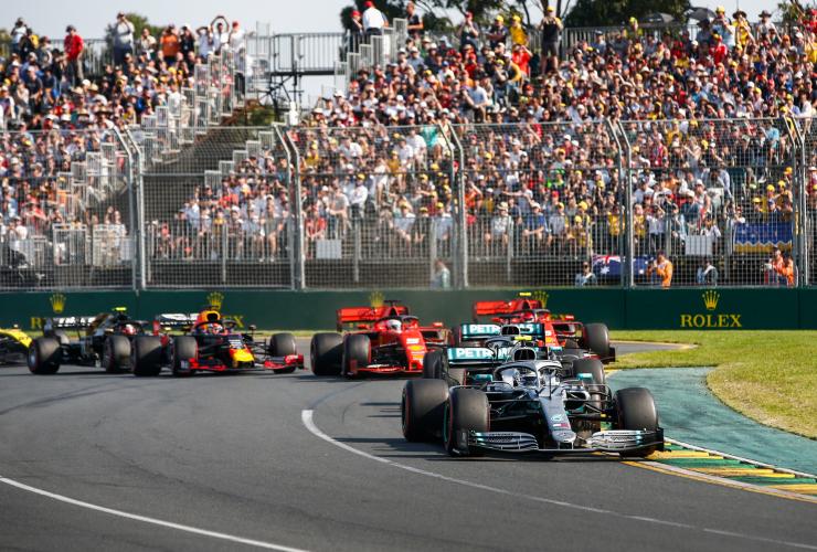 在維多利亞州墨爾本舉行的澳洲一級方程式賽車©Motorsport Images