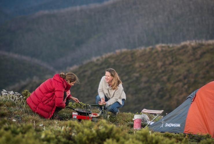 維多利亞州高地區羽毛冠山（Mount Feathertop）©維多利亞旅遊局